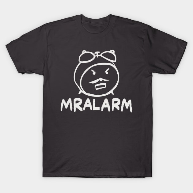 Mr. Alarm T-Shirt by mikepaget
